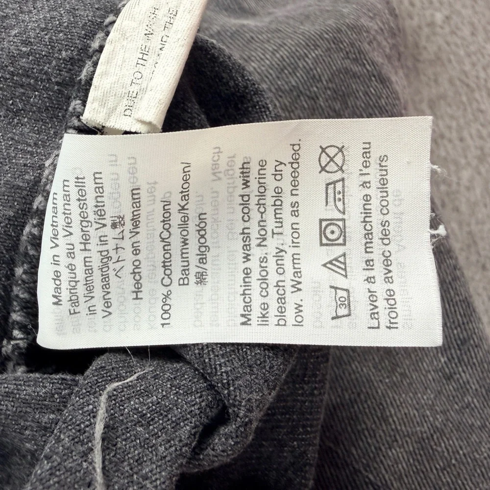 Madewell rigid denim
